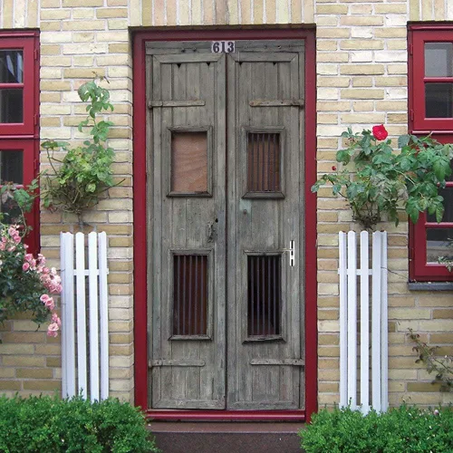 Miniatura 61 de Calcomanías 3D para puerta, murales para despegar y pegar, cocodrilo negro, calcomanías de pared, autoadhesivas, extraíbles, impermeables, de PVC
