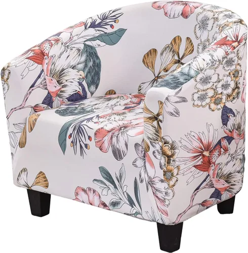 Miniatura 23 de NILUOH Funda para silla de club, funda elástica para sillón, protector de muebles para sala de estar (04)
