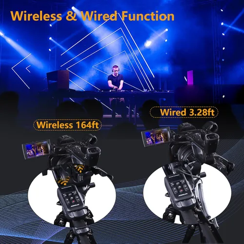 Miniatura 2 de Videocámara inalámbrica Lanc Control remoto con cable Jack de 0.098 in, IRIS, enfoque, grabación de video y Zoom Commander con Lanc o terminal
