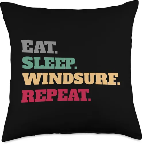 Miniatura 4 de Wind Surfing Equipment Accessories Throw Pillow
