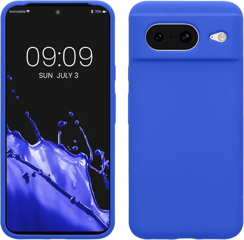 Miniatura 51 de kwmobile Funda compatible con Google Pixel 7 - Funda de silicona TPU con acabado suave - Piedra antigua