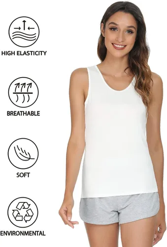 Miniatura 2 de Camisa Amvelop elástica, 4 unidades, ajustada, para mujer