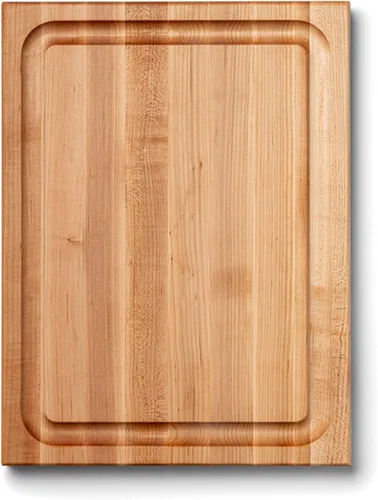 John Boos CB Series Tabla de cortar rectangular de madera de arce de 20 x 15 pulgadas, 1.5 pulgadas de grosor, bloque de carnicero reversible de 12