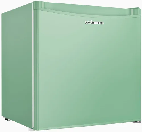 Miniatura 12 de Upstreman - Mini refrigerador de 1.7 pies cúbicos con congelador, esenciales para dormitorio, termostato ajustable, ahorro de energía, bajo nivel