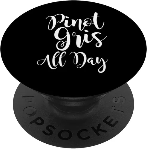 Miniatura 6 de Pinot Gris All Day - Cute Wine Lovers Gift for Women PopSockets MagSafe PopGrip for iPhone