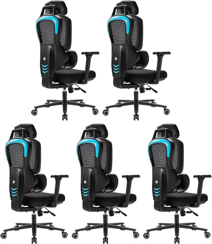 Miniatura 13 de EUREKA ERGONOMIC Typhon - Silla ergonómica de oficina, sillas de escritorio de oficina en casa, sillas de juegos para adultos, silla de oficina