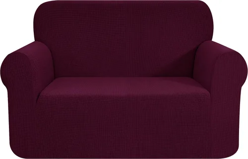 Miniatura 43 de CHUN YI - Funda elástica de 1 pieza para sillón grande, funda protectora suave de Jacquard con elastano, detalle de cuadros y parte inferior