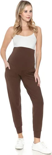 Miniatura 46 de Leggings Depot Pantalones de maternidad para mujer, sobre el vientre, pantalones deportivos casuales para descansar