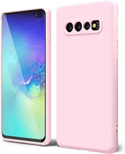 Miniatura 143 de oakxco Funda para teléfono Samsung Galaxy S21 Ultra con agarre de silicona líquida, bonita funda delgada y delgada de goma suave de TPU lisa