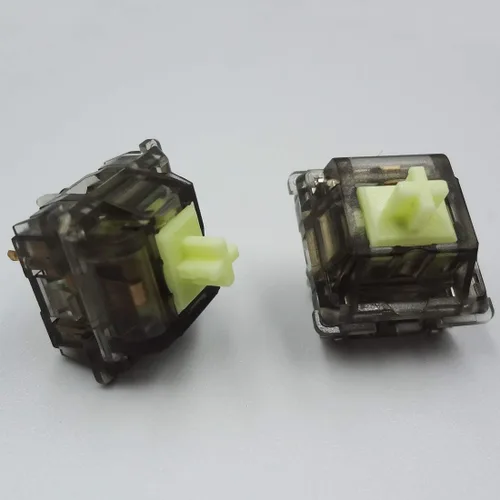 Miniatura 6 de DUROCK Interruptores lineales, serie L Lineales lisos, interruptor de teclado prelubricado de 5 pines para teclados mecánicos MX