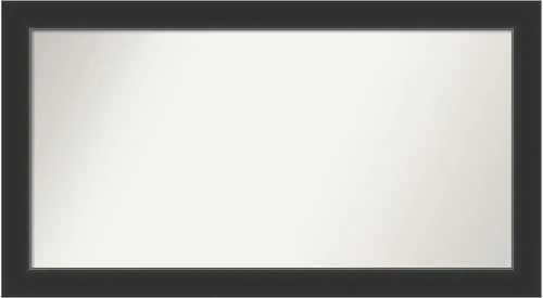 Miniatura 16 de Amanti Art Espejo personalizado, espejo de baño negro Astor, espejo de pared o espejo de tocador de baño sobre el fregadero (25 x 25 pulgadas)