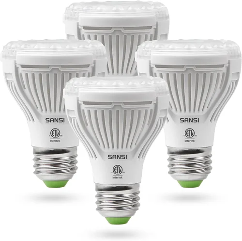 Miniatura 8 de SANSI Bombilla LED de cultivo para semillas y verdes, espectro completo de 10 W (equivalente a 150 vatios) con lente óptica para plantas