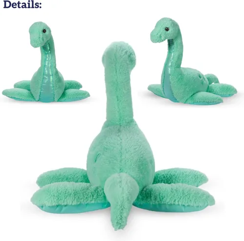 Miniatura 9 de Vermont Teddy Bear Animal de peluche de dinosaurio gigante – Peluche de dinosaurio jumbo, 3.5 pies, dinosaurio de 42 pulgadas, juguetes grandes