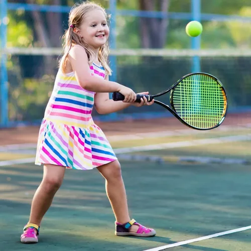 Miniatura 6 de Vinsot Paquete de 24 pelotas de tenis a granel, pelotas de presión estándar para entrenar jugadores principiantes jóvenes, pelota de ejercicio