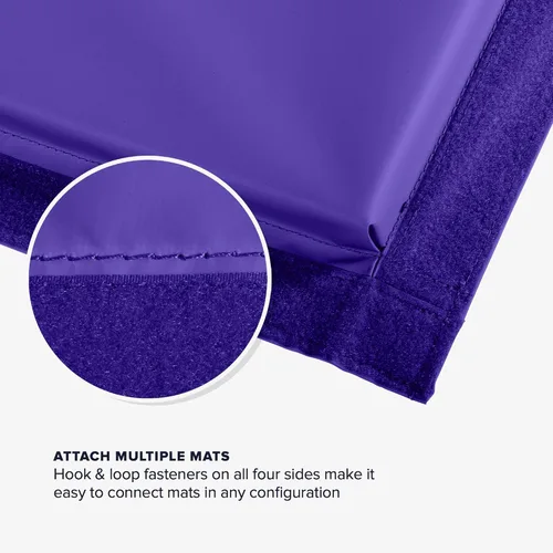Miniatura 6 de We Sell Mats - Alfombrilla personal de ejercicio y fitness de 4 x 6 x 2 pulgadas para entrenamiento en casa - Ligera y plegable para transportar
