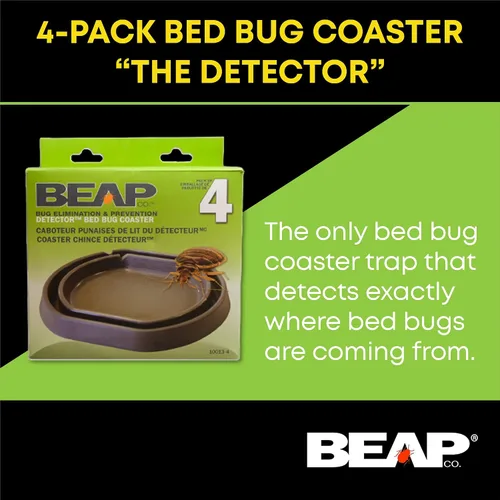 Miniatura 5 de BEAP 10013 trampa detectora de chinches para cama, 4