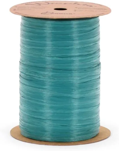 Miniatura 33 de Berwick Offray Cinta de rafia mate de 1/4" de ancho, verde manzana, 100 yardas, 0.276 in