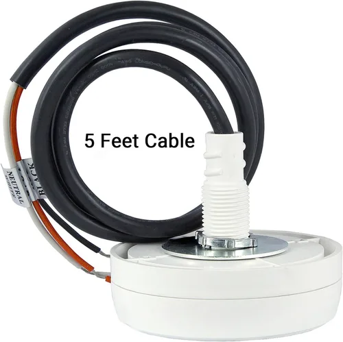 Miniatura 4 de Enerlites Sensor de techo PIR MPC-52V, sensor de ocupación de techo, sensor de luz de techo, sensor de ocupación, grado comercial FOV de 360 grados