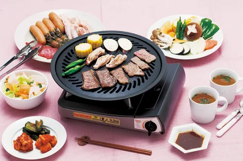 Miniatura 3 de Iwatani Cb-P-YPL Korean Cookware Korean BBQ Stove Top Grill Pan