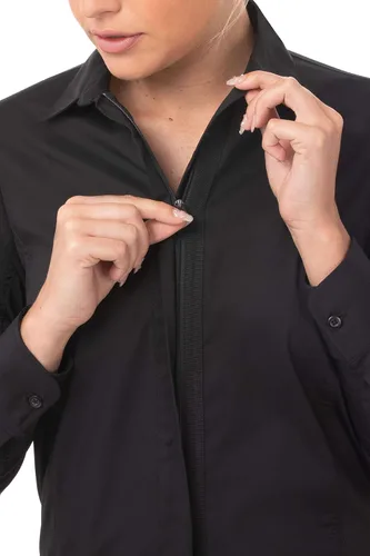 Miniatura 4 de Chef Works Women's Shelby Zip Front Shirt