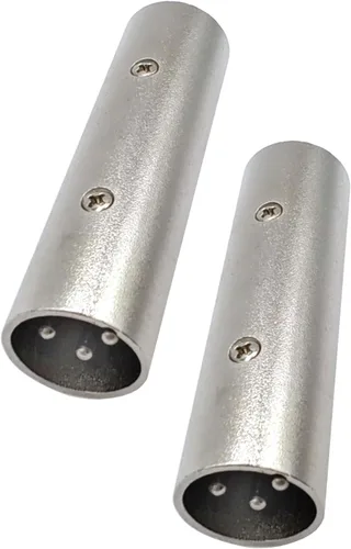 Miniatura 9 de Adaptador de acoplador XLR hembra a hembra de 3 pines conector XLR para cables de audio o sistemas PA 2 unids