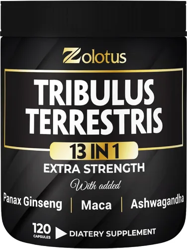 Miniatura 9 de Zolotus Cápsulas Premium de Tribulus Terrestris - Combinadas con Ashwagandha, Panax Ginseng y Maca - 90 Unidades para 3 Meses