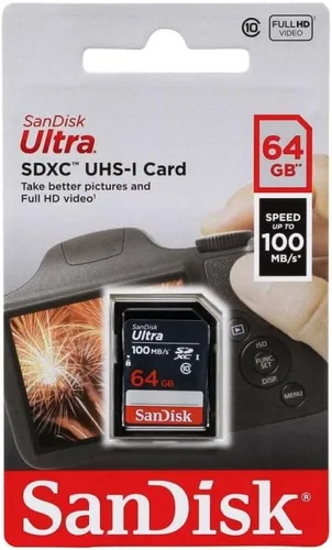 Miniatura 4 de SanDisk Tarjeta de memoria Ultra SDXC UHS-I de 64 GB - 100 MB/s, C10, U1, Full HD, tarjeta SD