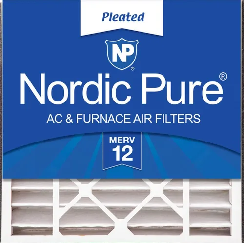 Miniatura 14 de Nordic Pure 20 x 20 x 5 (19_11/16 x 20_11/16 x 4_15/16) Air Bear 259112-103 MERV 12 filtros de aire, paquete de 4