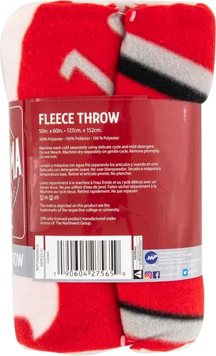 Miniatura 6 de Northwest NCAA Alabama Crimson Tide - Manta de forro polar unisex para adultos, 50 x 60 pulgadas, campaña