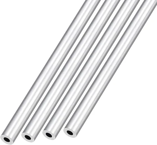 Miniatura 21 de METALLIXITY Tubo de aluminio 6063 (0.118 in de diámetro exterior x 0.079 in de diámetro interior x 11.811 in de largo), 4 piezas, tubo redondo