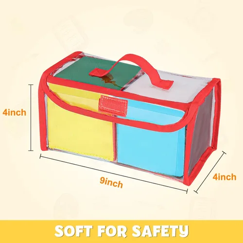 Miniatura 6 de Dados de juego educativo de bricolaje, cubos de bolsillo para enseñanza (juego de 2)
