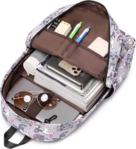 Miniatura 6 de Wadirum Mochila ligera para libros escolares para niños