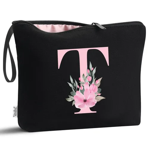 Miniatura 208 de Vavabox A-Z Bolsa de Maquillaje Personalizada, Regalos de Cumpleaños para Mujeres y Mamá, Regalos para la Mejor Amiga, Bolsa de Cosméticos