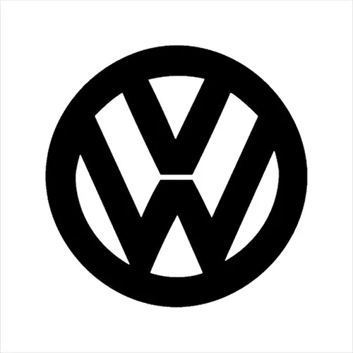 Miniatura 2 de Volkswagen Black VW Classic Logo - Sudadera con capucha para mujer