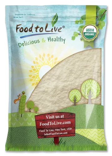Miniatura 8 de Food to Live Jugo de manzana orgánico en polvo, 12 onzas, sin OMG, sin sulfuro, crudo, vegano, a granel, ideal para jugos, batidos, yogures