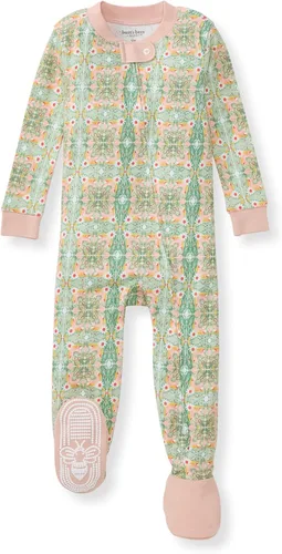 Miniatura 132 de Burt's Bees Baby Pijama para bebé niña, 100% algodón orgánico, pijama de una pieza, overol diagonal con cremallera, ajuste cómodo