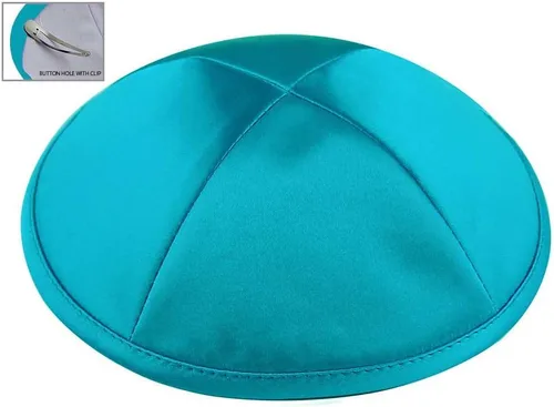 Miniatura 18 de Zion Judaica Deluxe Satin Kippot Bulk Packs Kippas o Kippa Individual Incluye Clips Kipa Gratis