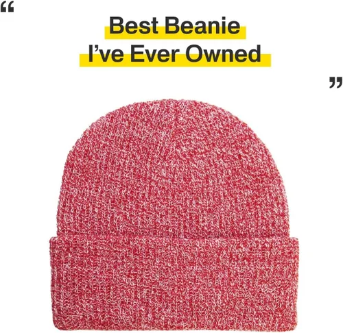 Miniatura 174 de KBETHOS Cómoda colección de gorros suaves y holgados de algodón de punto acrílico para invierno, cálido sombrero de esquí holgado unisex varios
