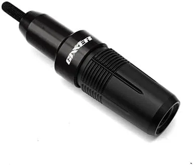 Miniatura 16 de TEMKIN W para Suzuki Gixxer SF250 Sf 250 SF250 150 125 SF motocicleta CNC Accesorios protección contra caídas Deslizador de escape deslizante B Negro