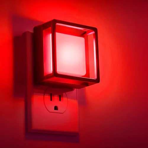 Miniatura 13 de DORESshop Luz nocturna LED, luces nocturnas enchufables a la pared (paquete de 2) con sensor de atardecer a amanecer, luces nocturnas regulables