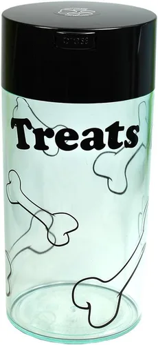 Miniatura 17 de Tightpac America Tightvac Pawvac Contenedor sellado para almacenamiento de comida y golosinas para mascotas Gato Blanco