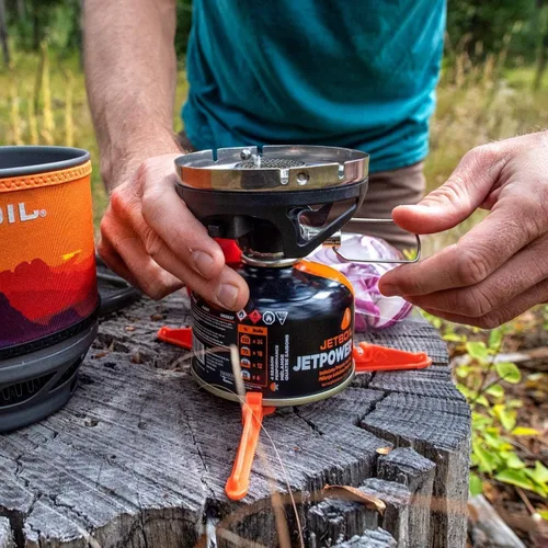 Miniatura 3 de Jetboil MiniMo - Sistema de cocina para estufa de camping y mochileros con control de calor ajustable