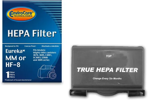 EnviroCare Filtro HEPA de repuesto para aspiradora Eureka Sanitaire HF-8 MM Mighty Mite Pet Lover, 60666B, 60666A, 60666-6, EUR 60295-6 (el embalaje