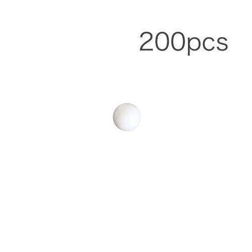 Miniatura 2 de Bolas de rodamiento de plástico sólido de polioximetileno (POM) de 3/4 '' (0.750 in) 200 piezas