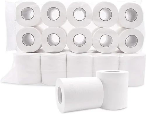 Miniatura 3 de Rollo de papel 10/12, hogar hogar 4 capas baño rollo de papel higiénico papel higiénico envío gota (color : 10 rollos)