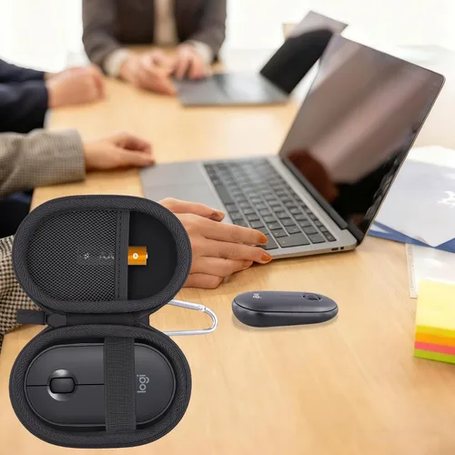 Miniatura 9 de co2CREA Funda rígida de repuesto para Logitech Pebble M350 / M350s / M355 / i345 / i345 ratón inalámbrico Bluetooth