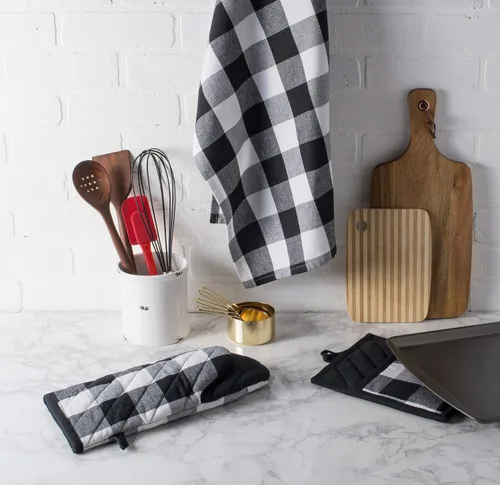 Miniatura 6 de DII estilo clásico de casa de campo para su hogar y cocina Negro & blanco