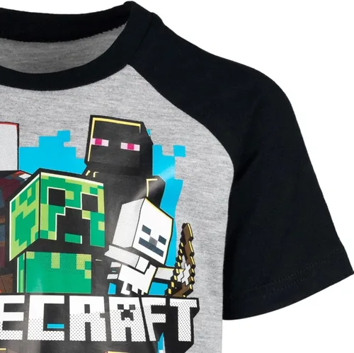 Miniatura 7 de Minecraft Conjunto de pantalones cortos de rizo francés para niños