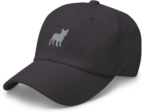 Miniatura 3 de Sombrero de bulldog francés, sombrero de béisbol bordado, sombrero de mamá de bulldog francés, sombrero de papá de bulldog francés, regalos