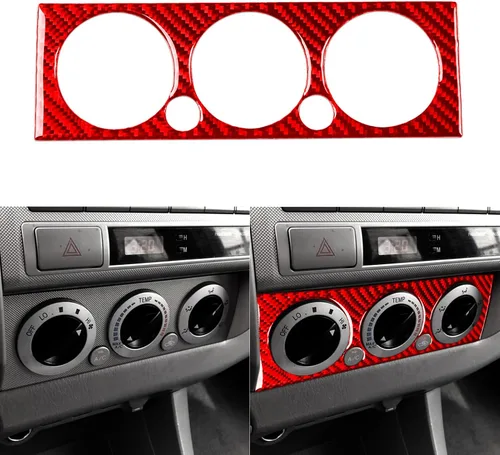 Miniatura 28 de 2 unids velocímetro coche marco ajuste medidor de aceite cubierta tacómetro calcomanía calcomanía odómetro compatible con Toyota Tacoma 2009 2010